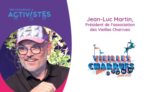 Jean-Luc Martin, président des Vieilles Charrues, est le parrain des Nouveaux Activistes